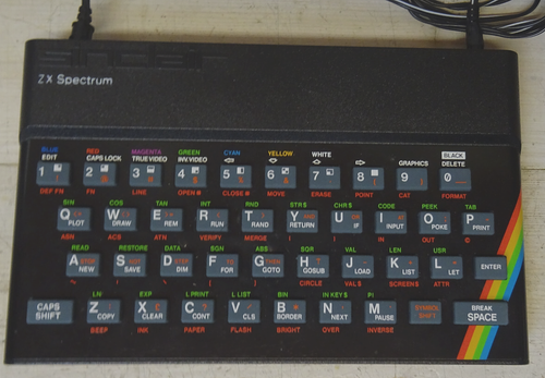 Console ZX Spectrum 48k Ram Sinclair Personal Computer Box ato e Testato - Imagen 5 de 20