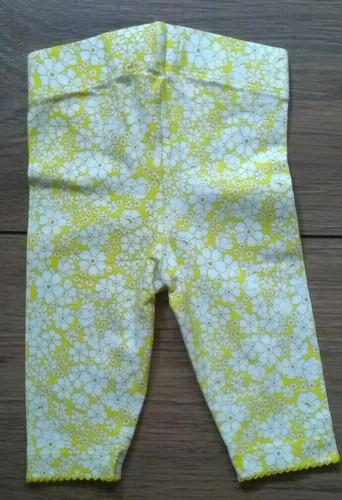 Boden Baby Girls Yellow Pretty Floral Print Leggings Age 0-3 Months NEW - Picture 3 of 4