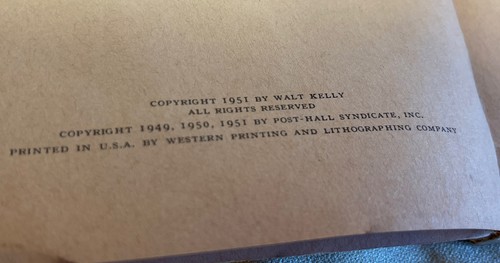 Potluck Pogo by Walt Kelly 1951 Illustrated First Printing - Picture 3 of 8