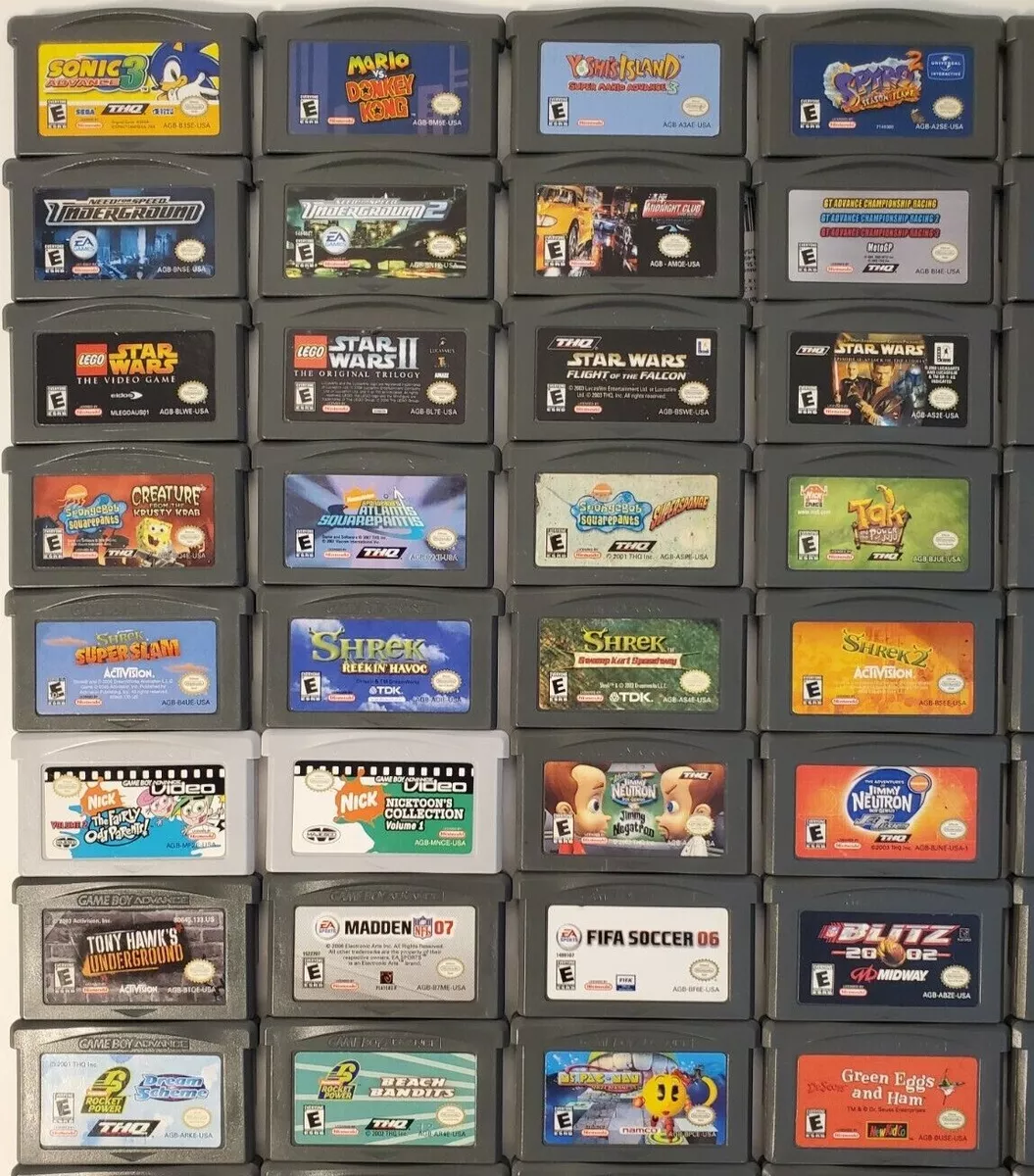 The ONLY 9 M-Rated GBA Games