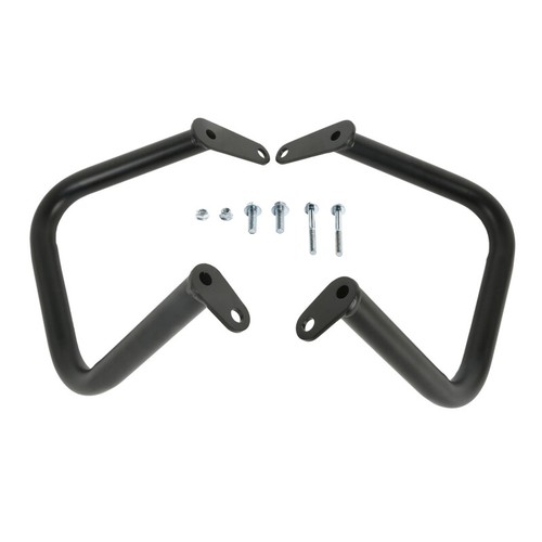 Black Engine Guard Highway Crash Bar Fits For Yamaha V-Star 400 650 1998-2016 - Picture 6 of 6