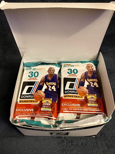2019/20 Panini Donruss Basketball Fat Pack Box 12/30 Card Packs 360 Cards