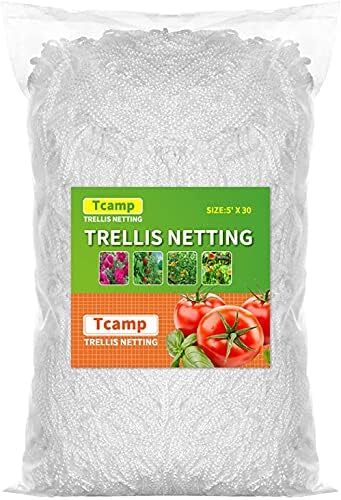 Heavy-Duty Polyester Garden Trellis Net Plant Support Netting for Climbing - USA - Picture 5 of 7
