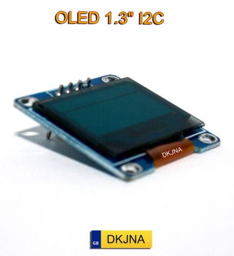 0,91"" 0,96"" 1,3"" 1,5"" OLED I2C weiß blau SSD1306 SH1106 SH1107 Display Arduino - Bild 13 von 16
