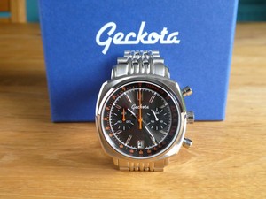Geckota C-01 Racing Chronograph Watch - Seiko VK64 Meca-quartz movement - USED | eBay