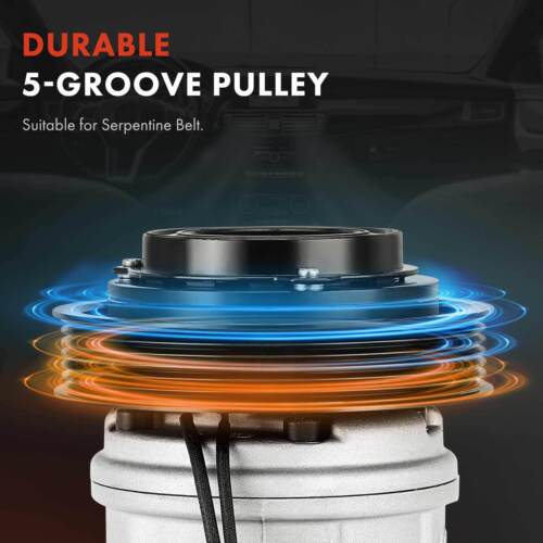 AC Compressor with Clutch for Chevrolet Malibu 2016-2022 L4 1.5L Sedan 84364335 - Picture 6 of 9