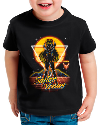 Sailor Venus Kinder T-Shirt moon manga cosplay crystal