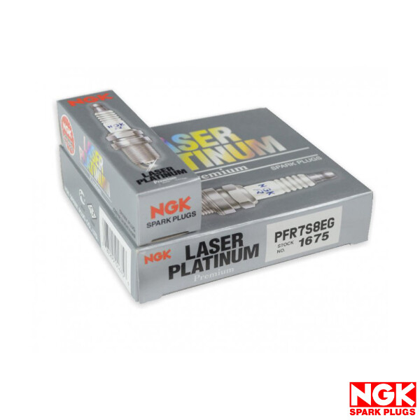 New Set of 4 Genuine NGK Laser Platinum Spark Plug PFR7S8EG/ 1675 for Audi VW