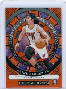 2023-24 Panini Obsidian Orange Flood Orbital Jaime Jaquez Jr. RC 60/75