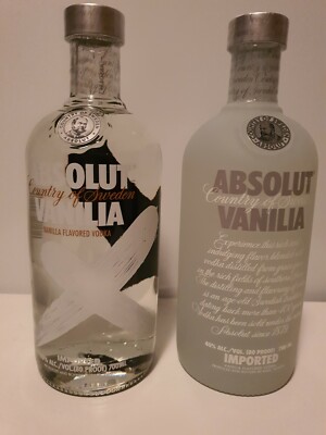 Absolut Vanilia, 2x 700ml, 2 Versionen, full & sealed