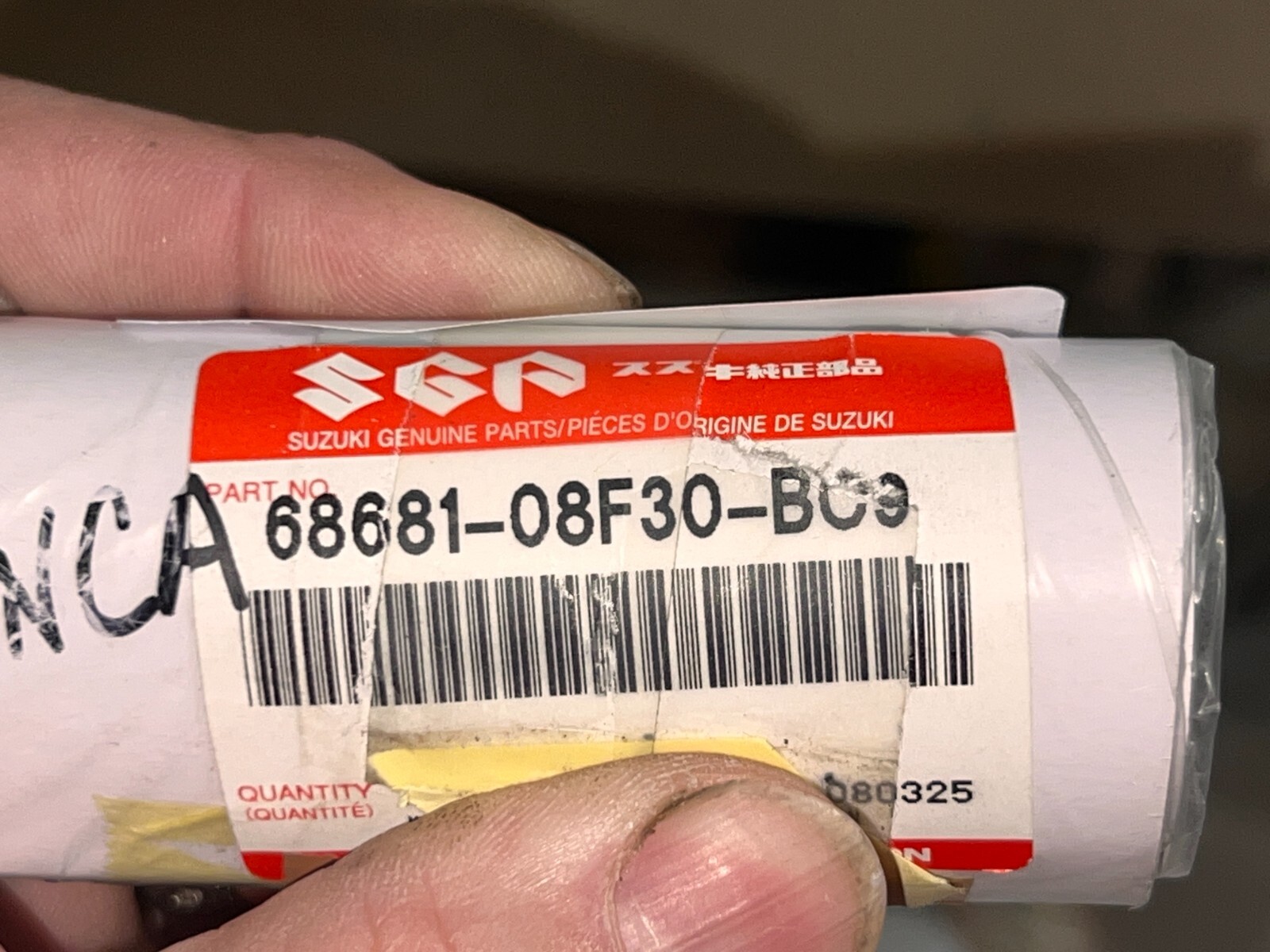 NOS OEM Suzuki Emblem Part 68681-08F30-BC9 SI 50925 58 QTY 1 | eBay