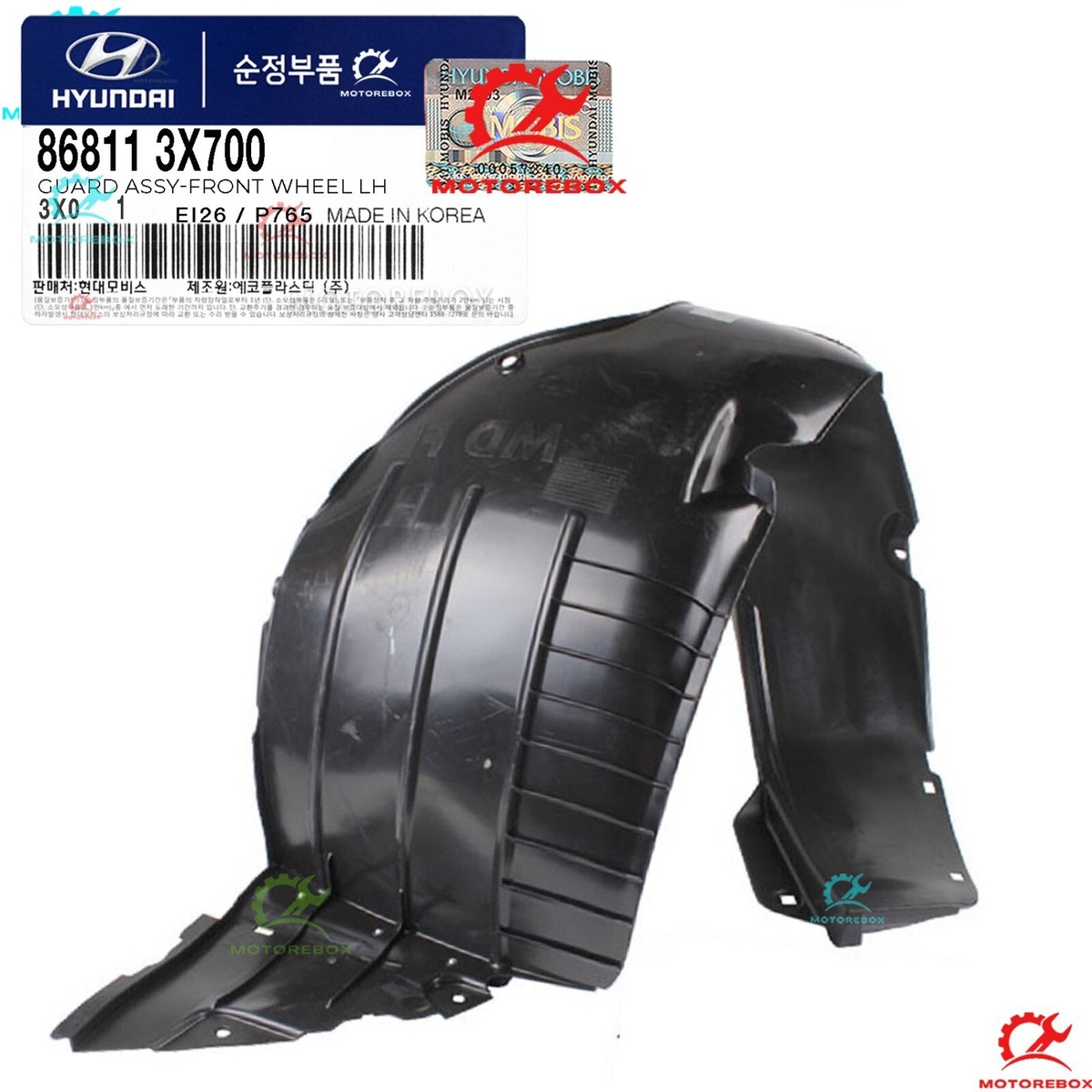 1500円　西行 ✓Genuine✓ Fender Liner Wheel Guard Front LEFT for 2014-16