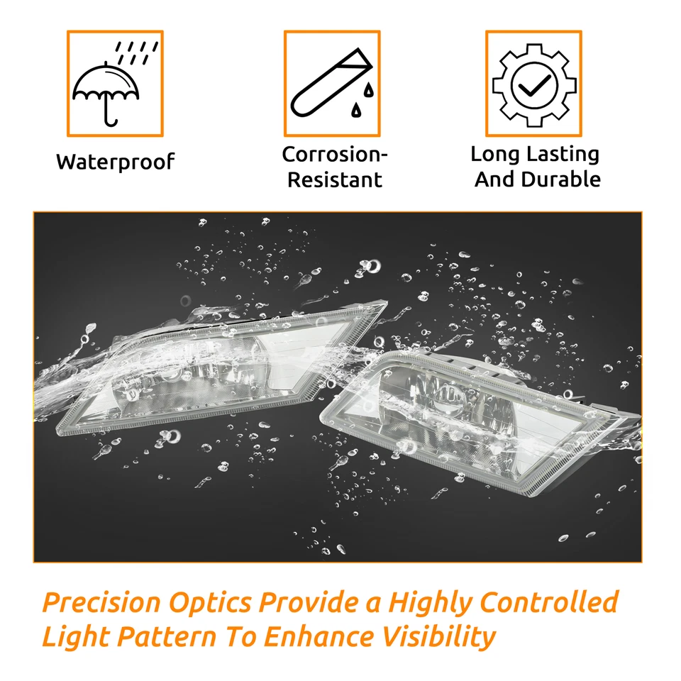 Kit de luces antiniebla para parachoques de conducción Honda Odyssey 2011-2013 con bombillas de interruptor de cable Foto 4 de 4