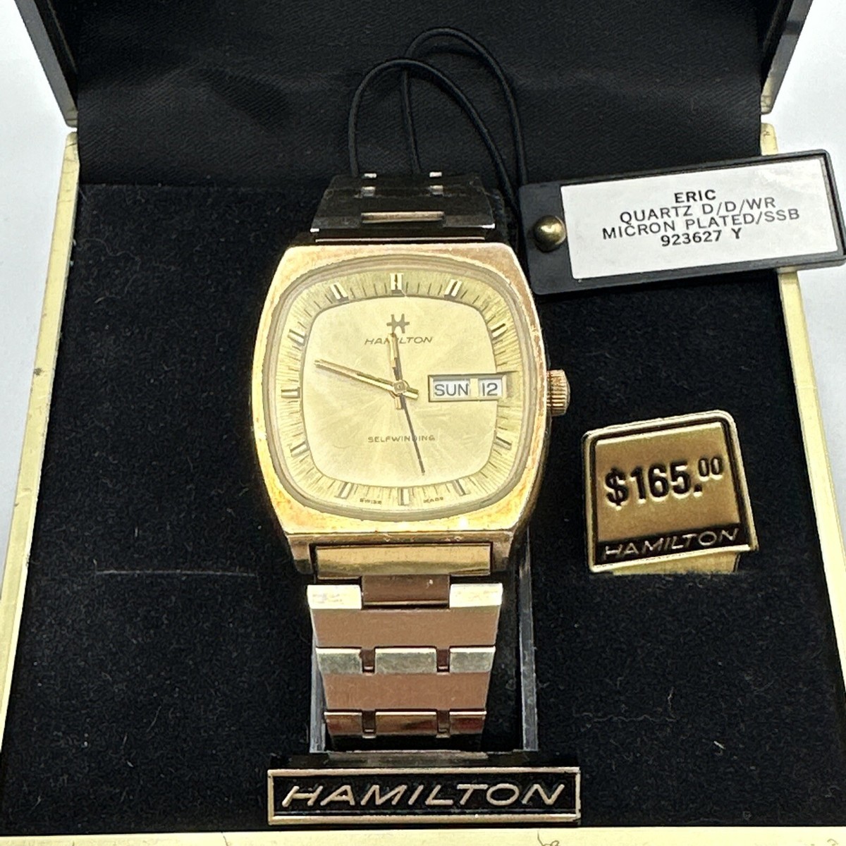 Vintage Hamilton Self winding Watch 17 Jewels Water resistant