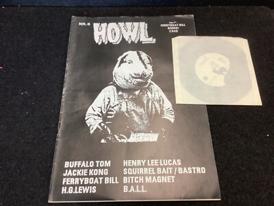 HOWL Magazin Fanzine Punk Alternative incl. 7  EP Nr. 6
