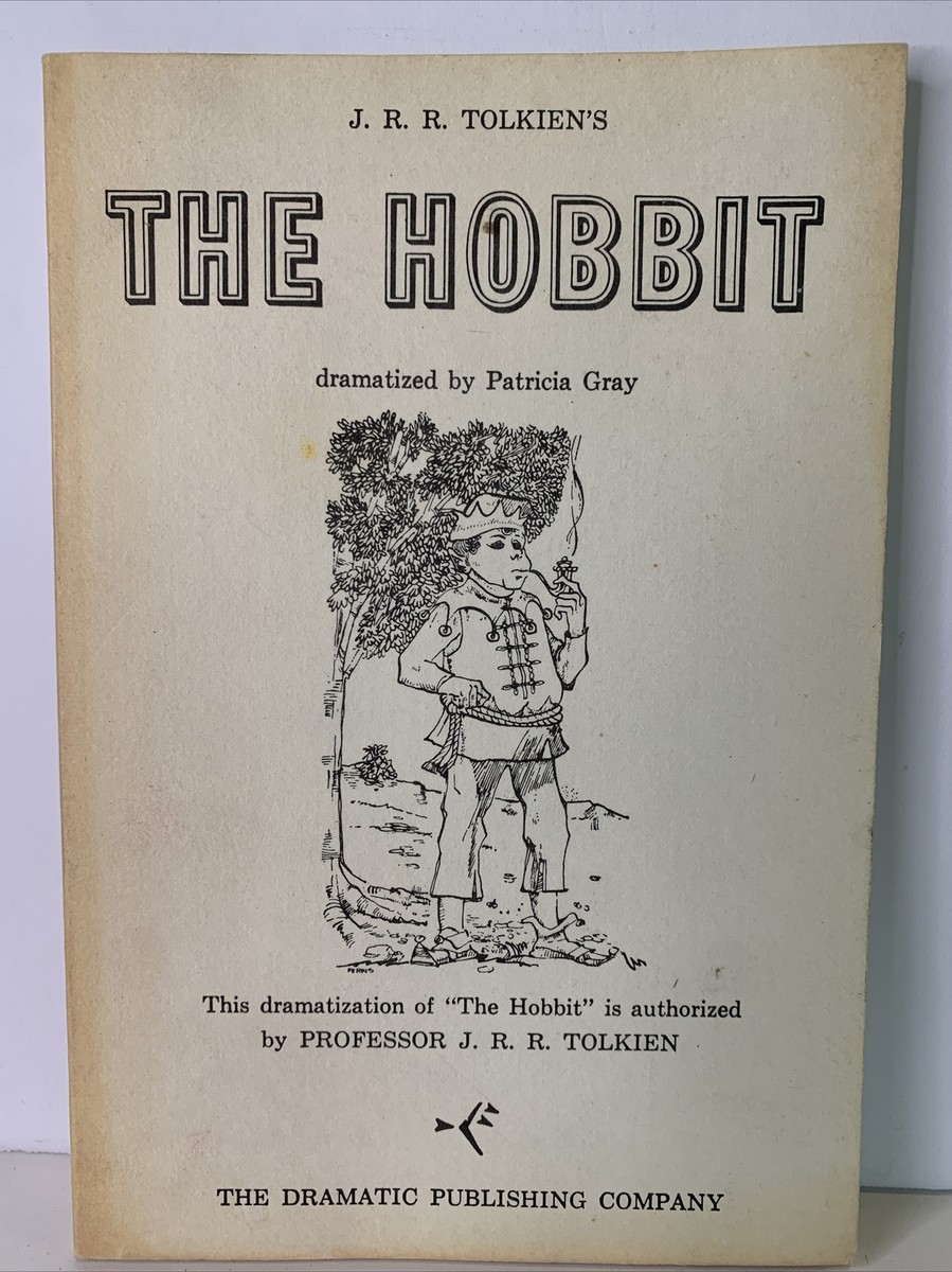 J. R. R. Tolkien&rsquo;s The Hobbit 1968 Paperback Dramatization Play By 