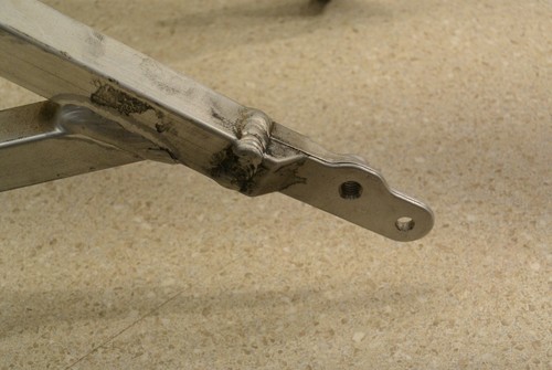 2009-2010 Kawasaki KX250F Subframe Rear Frame Assembly 32160-0329 6542 - Foto 3 di 12