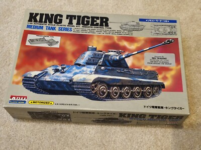 Arii Plastic Model King Tiger Medium Tank Series 1:48 Open Box 