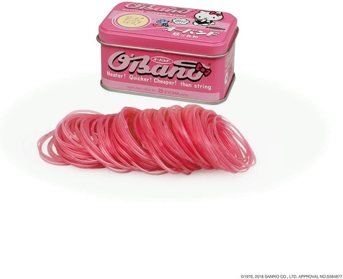 Hello Kitty Can Rubber Band 30g Sanrio color pink made in Japan GGS-040-KT NEW - Picture 11 of 12