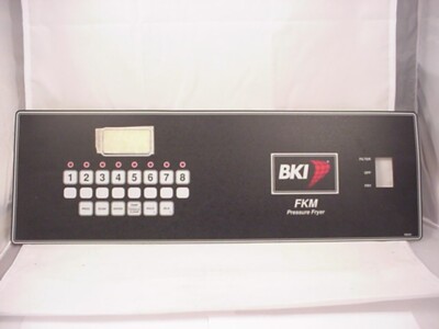 BKI Fryer BKI N0710 FKM-FC Control Panel Decal Ships on the Same Day
