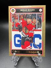 2020-21 Upper Deck - O-Pee-Chee Glossy Rookies Nicolas Beaudin #R-10 Bronze (RC)