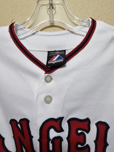 Majestic Los Angeles Angels Torii Hunter #48 Sewn Boys Jersey Size Small 9-10 - Picture 4 of 8