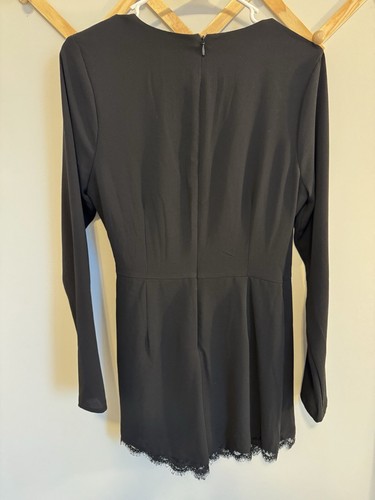 Pagliaccetto Forever 21 nero con bordo in pizzo medio - Foto 2 di 5