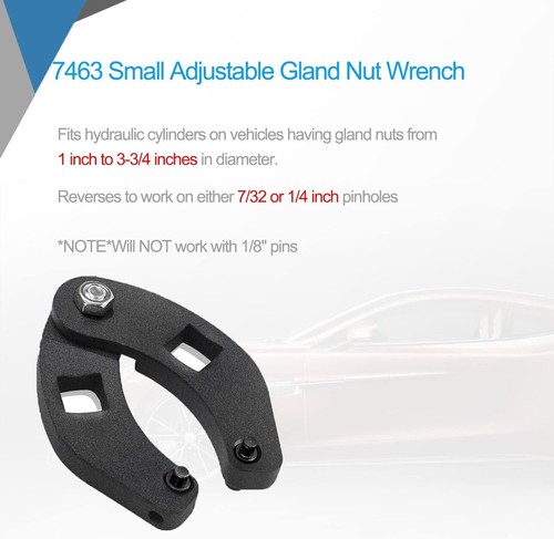 1266 Adjustable Gland Nut Wrench and 7463 Small Universal Gland Wrench - Picture 2 of 4