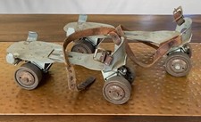 Vintage UNION HARDWARE Company Steel Adjustable Roller Skates No. 5 Antique Kids