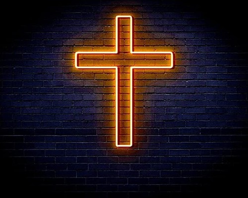 USB Powered LED Neon Sign Light Cross Jesus Home Decoration Indoor led neon sign - Picture 16 of 26