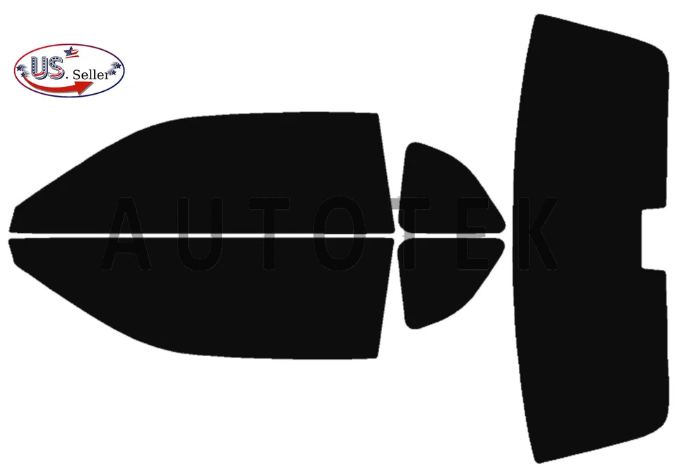 Película de ventana precortada para todos los lados cualquier tono para Dodge Challenger 2008-2023 Foto 2 de 4