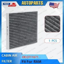 Cabin Air Filter for 2016-2025 RAM 1500 RAM 2500 2022-2025 Jeep Wagoneer
