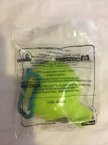 2020 McDonald’s Happy Meal Toy Disney Pixar #4 Monsters Inc.Mike Wazowski Plush - Picture 4 of 6
