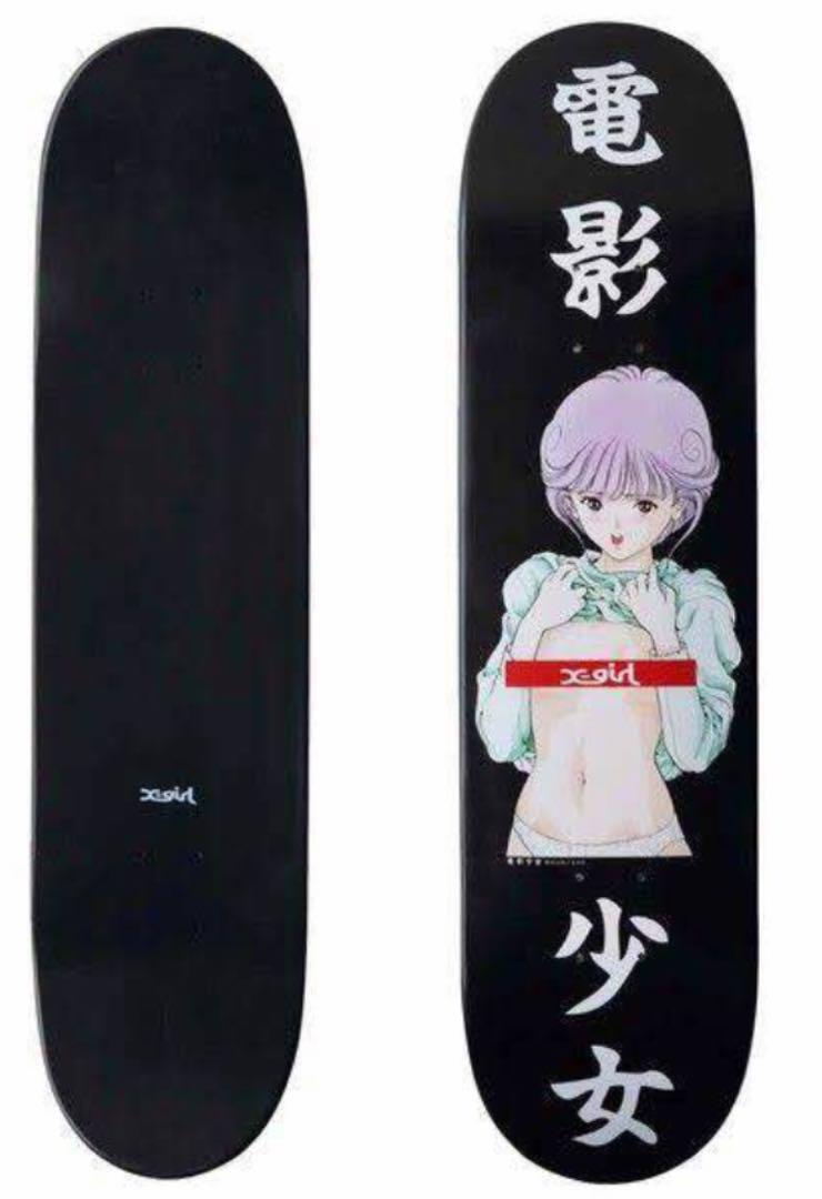 x-girl 電影少女 桂 正和 X-girl SKATE DECK デッキ