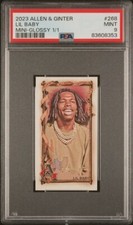Lil Baby 2023 Topps Allen & Ginter #268 Mini Glossy 1/1 PSA 9 Mint