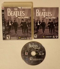 The Beatles: Rock Band (Sony PlayStation 3, 2009) PS3 COMPLETE W/ MANUAL WORKS