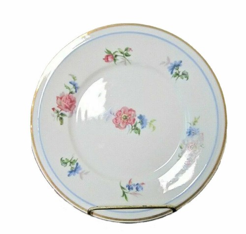 LIMOGES Charles Ahrenfeldt Deauville 6 1/8" Flower BREAD/BUTTER PLATE France
