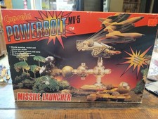 Vintage 1987 Motorized Capsela Powerbolt MV-5 missile Launcher