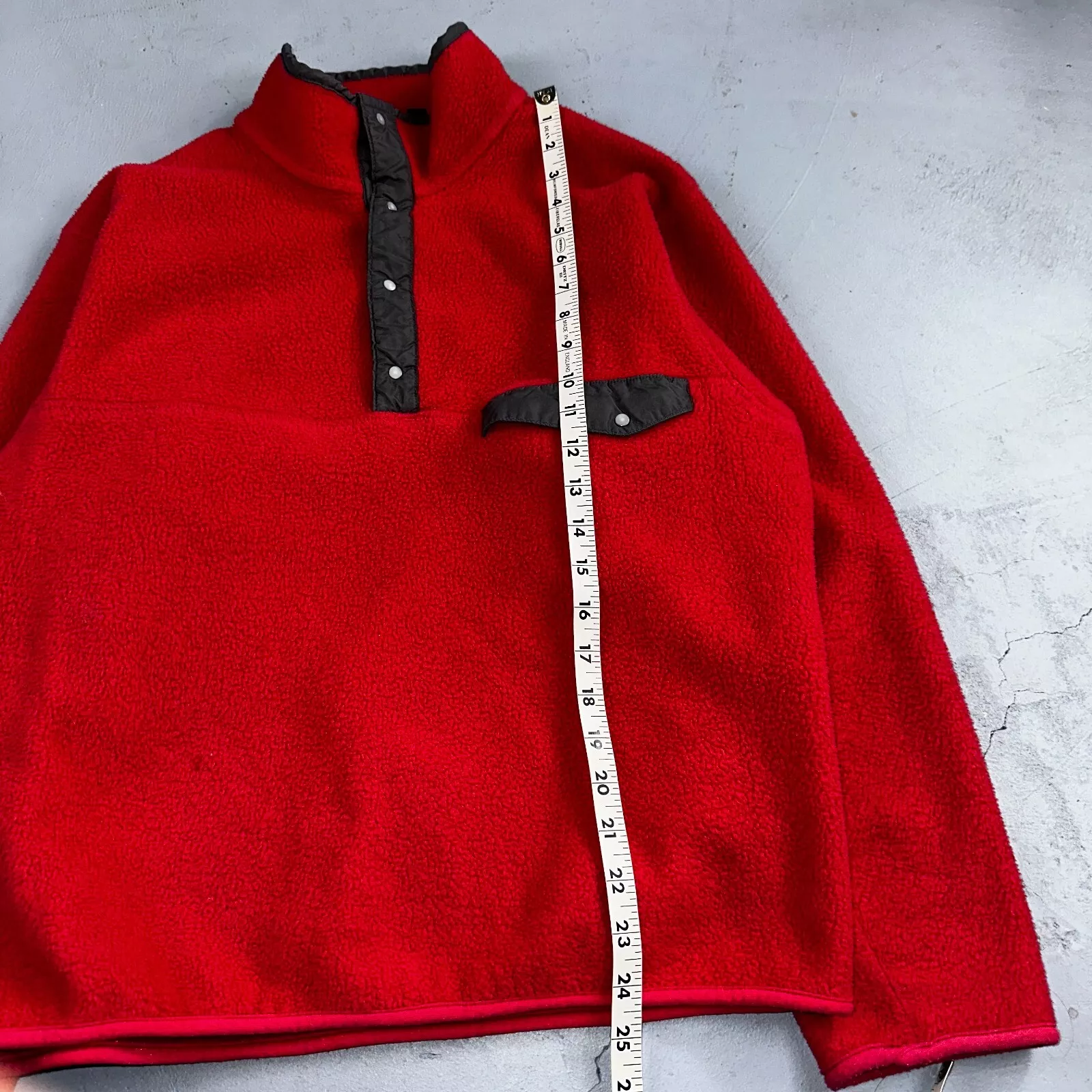 patagonia rare vintage snap-t pullover fleece 90s usa made jacket