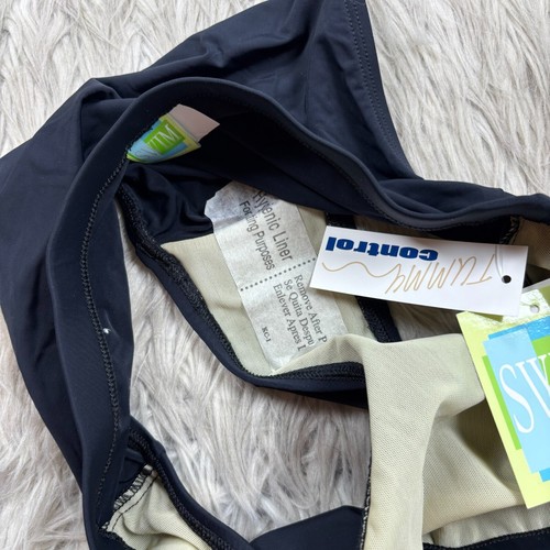 NWT Swim Systems Women's M 38DD Black Bikini Halter Underwire - Bild 3 von 4