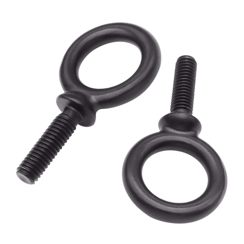 4 Confezioni 3/8"16 Bulloni Occhiello Acciaio Inox Nero Grado Marino Spalla Occhiello Bullone, U - Foto 11 di 12