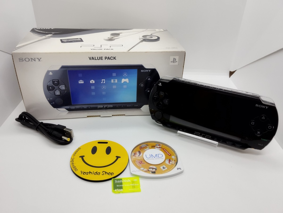Piano Black Sony PSP 1000 System w/ Box&Charger [ Region