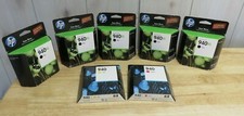 5 New Genuine HP 940XL Black Ink Cartridge C4906A Expired 2013 + Yellow Magenta