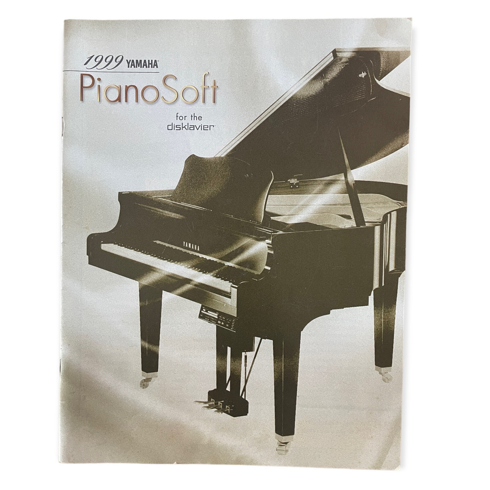 Yamaha Piano Soft for Disklavier 1999 Vintage Catalog eBay