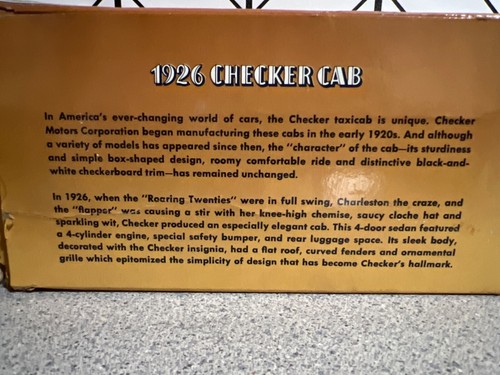 Avon 1926 Checker Cab Wild Country After Rasur mit Box - Bild 6 von 9