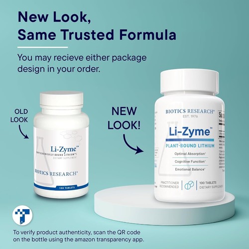 Research Li-Zyme™– 50 mcg Lithium as a Whole Food, phytochemically-Bound Lithium - Picture 8 of 8