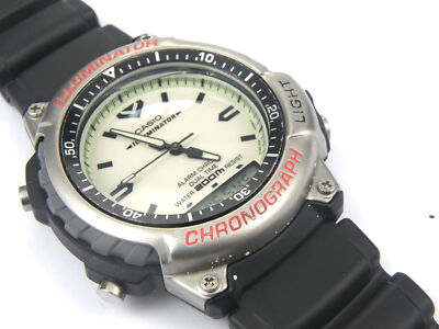 Herren Vintage Casio AD-300 Arnie Divers Alarm Chrono Uhr - 200m