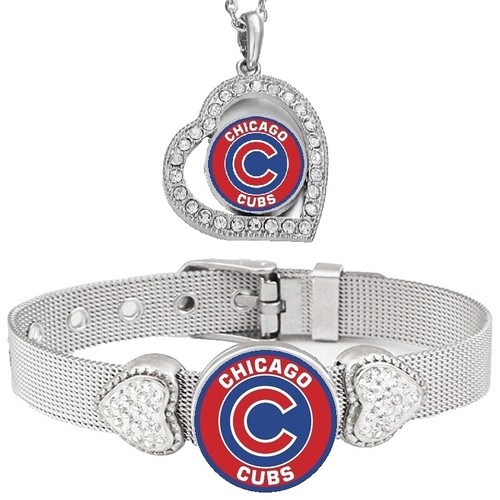 Braccialetto Con Perline Go Cubs Go - Gioielli Per Tifosi Di Baseball MLB - Italia - Foto 2