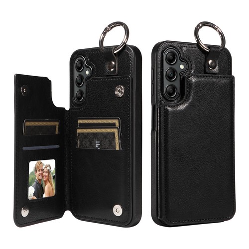 Shockproof Credit Card Slots Loop Leather Case Cover For Samsung Galaxy A-series - Picture 25 of 84
