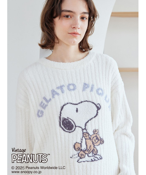 gelato pique × PEANUTS SNOOPY×BEAR Jacquard Pullover gelato pique × PEANUTS SNOOPY×BEAR Jacquard Pullover